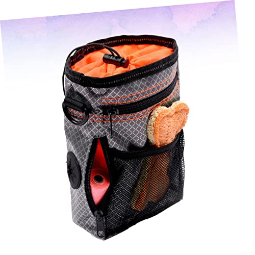  Mipcase Pet Treat Dispenser Container For Dog Food Containers For Food Wrist Trainer Travel Snack Container Travel Tote Bag Dog Snack Storage Bag Dog Food Carrier Pet Food Bag Tool Walker