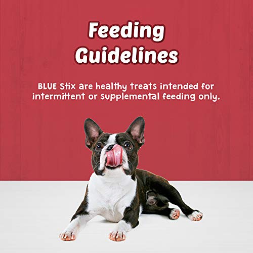 Blue Buffalo Stix Natural Soft-Moist Dog Treats, Beef, Bacon, Lamb, And Chicken 5-oz Variety Pack, 4 Count