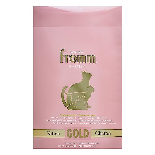  Fromm Kitten Gold Dry Cat Food - Premium Cat Food For Kittens & Pregnant Or Nursing Cats - Chicken Recipe - 10 Lb