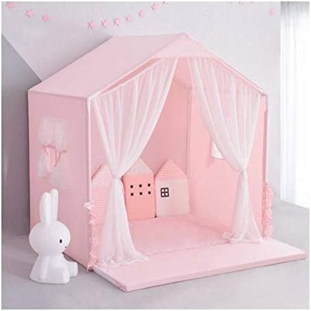  YangYan Pet Tent Nest Four Seasons Universal Removable And Washable Dog Kennel Teddy Small Dog Cat Pet Princess Bed Spring Summer Tent (Color : Pink, Size : 40cmx35cmx50cm)