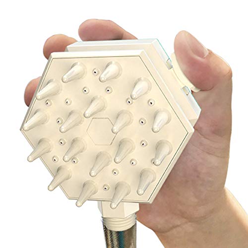  SAZAO Pets Grooming Brush Water Sprayer Dogs Massage Brush Cat Massager Comb Pet Supplies Pet Bathing Tool Red (Color : Green)