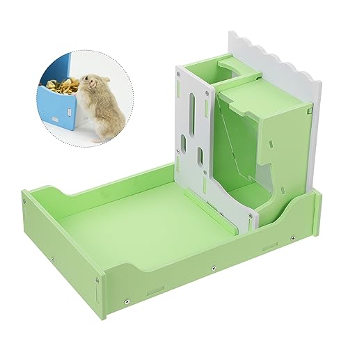  Iplusmile 3pcs 3 1 Hamster Food Bowl Mini Water Kettle Mini Toy Bunny Water Dispenser Hamster Food Station Rat Dispenser Rat Water Feeder Hamster Plaything Hedgehog Plaything Hamster Toy Pet