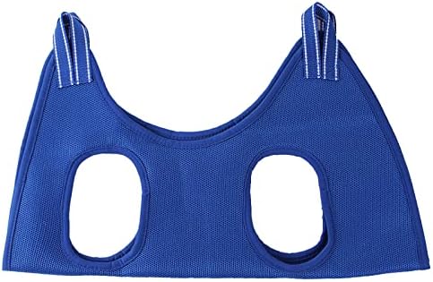  Pet Grooming For Dog Grooming Harness For Nail Trimming Pet Grooming Sling Helper Holder Pet Supplies Plus Shirt (Blue, M)