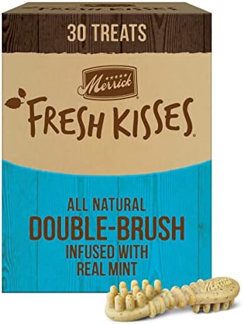  Merrick Fresh Kisses Oral Care Dental Dog Treats For Small Dogs 15-25 Lbs