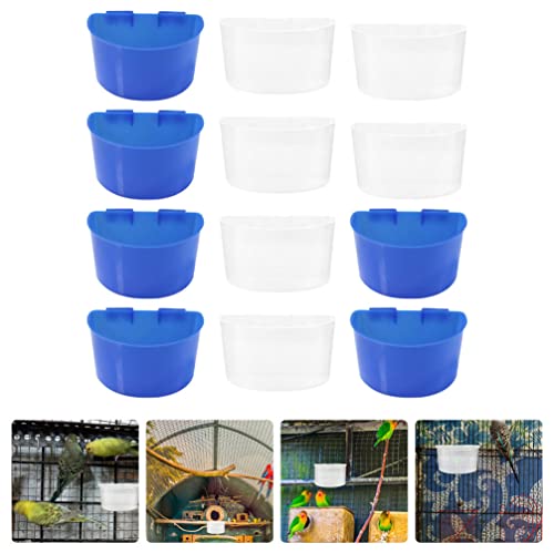  NOGRAX Bird Feed Auto Feeder 12pcs Bird Feeder Pigeon Feeding Bird Foods Dispenser Dove Cage Water Container Pigeon Feeder Slot For Home Garden Rabbit Food Bowl Feeder