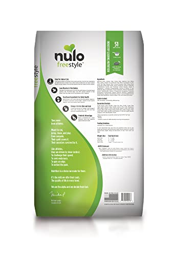  Nulo Freestyle Indoor Cat Food, Premium Grain-Free Dry Small Bite Kibble, All Natural Animal Protein Recipe With BC30 Probiotic For Digestive Health Support
