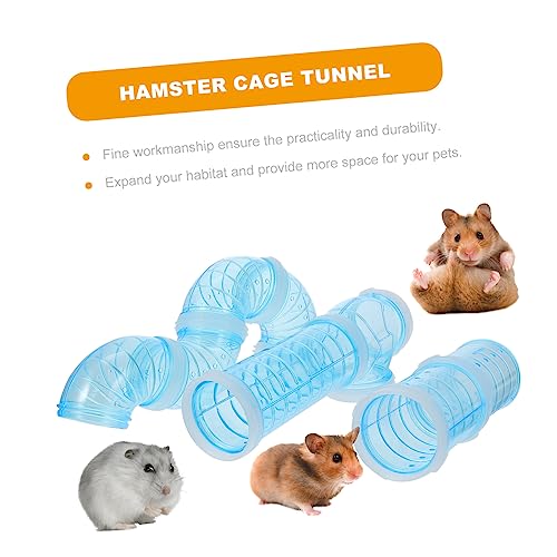  POPETPOP 2 Sets Hamster Pipe Rooster Stuffed Animal Ladybug Food Puppy Water Bottle DIY Hamster Pipes Hamster Food Hamster Stuffed Animals Hamster DIY Labyrinth Toy Hamster Toy Pipe Plastic