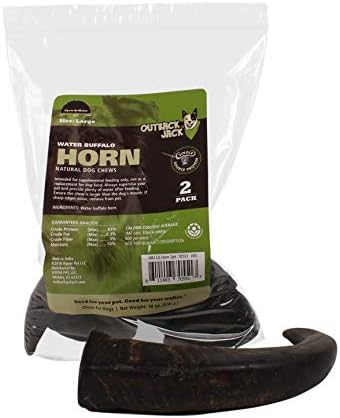 Outback Jack Water Buffalo Horn, Medium