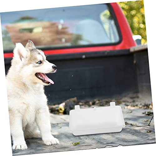  30 Pcs Feeder Drinker Pigeon Feeder Puppy Feeder Dog Food Containers Household Kitten Bowl Pet Supply Multi-Function Kitten Bowl Plastic White Pigeon Bird Food Box Pigeon Waterer