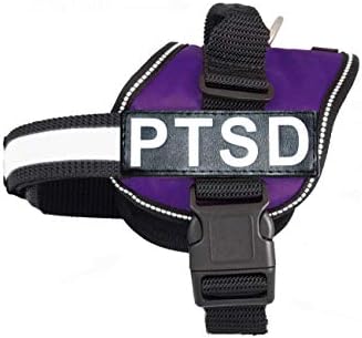  Doggie Stylz Service Dog Harness Vest Comes With 2 Reflective PTSD Removable Patches. Please Measure Dog Before Ordering…