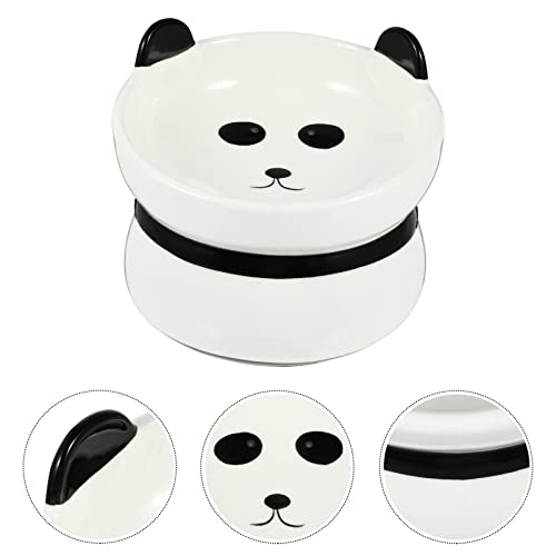  Hemobllo Anti- Flip Cat Bowl Pet Food Bowl Non- Slip Neck Guard Pet Puppy Eating Bowl