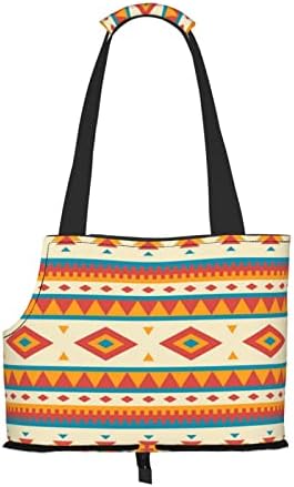 Mqgmz Rainbow Colored Wood Background Print Pet Carrier Tote Bag With Pocket Safety - Amazing Design