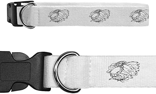  Azeeda Small 'Seafood Selection' Dog Collar (PR00038585)