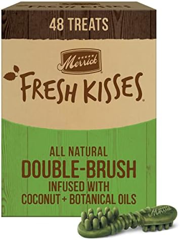  Merrick Fresh Kisses Oral Care Dental Dog Treats For Small Dogs 15-25 Lbs