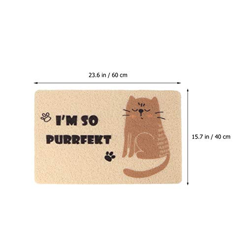  Indestructible Dog Bed Large Cat Litter Mat Anti-Spill Pets Fedding Mat Non-Slip Cat Litter Mat Washable Pet Cushion Kitten Litter Mat Large Heating Pad Large Heating Pad