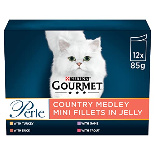  Gourmet Perle Country Medley In Jelly 12 X 85 G (Pack Of 4, Total 48 Pouches)