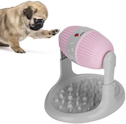  Pet Chewing Toy, Dog Training Leakage Food Toy TPR Ball Rolling Slow Feeder Food Bowl For Cat Dog(Blue)