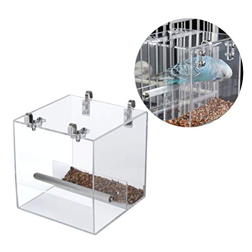  NOGRAX Pet Bird Supplies Creative Birds Food Water Dish Drinking Feeding Bowl Automatic Food Dish Parrot Feeder Cage Accessory Feeder