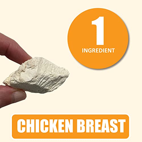 Whole Life Pet Freeze Dried Chicken Cat Treats - Human Grade - One Ingredient - Sourced And Made In The USA