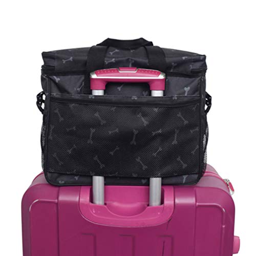  Travel Organizer Bags Pet Travel Bag Accessories Supplies Organizer With Shoulder Strap Dog Accessories Bag Weekend Pet Travel Bag Travel Picnic Camping Supplies 3pcs Travel Handbag
