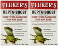  Fluker's 2 Pack Of Repta+Boost Insectivore And Carnivore High Amp Boost