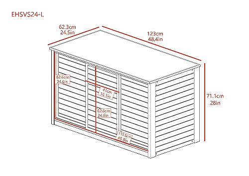  New Age Pet EHSVS24-00L Storage Cabinet, Large, Maple