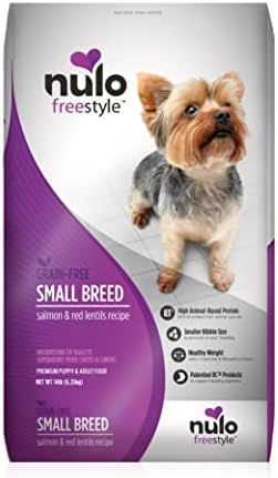 Nulo Freestyle Small Breed Dog Food, Premium Adult And Puppy Grain-Free Dry Smaller Sized Kibble Food, With BC30 Probiotic For Healthy Digestion Support