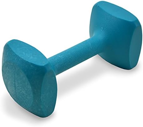  J&J Dog Supplies Obedience Retrieving Dumbbell With 3" Ends, 3 1/2" Wide Bit And 15/16" Diameter Bit, White, Large