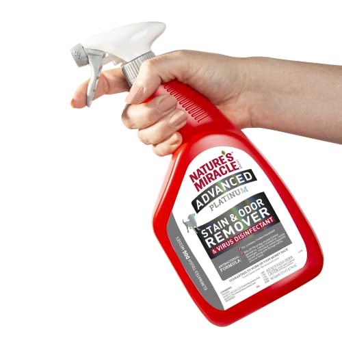  Nature's Miracle Advanced Platinum Stain & Odor Remover & Virus Disinfectant