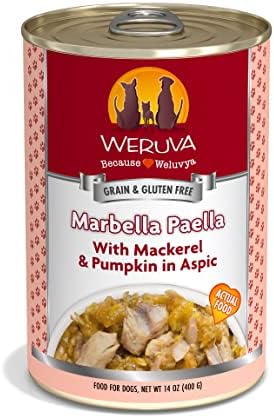  Weruva Classic Dog Food, Steak Frites Dinner With Beef, Pumpkin & Sweet Potato In Gravy, 14oz Can (Pack Of 12)
