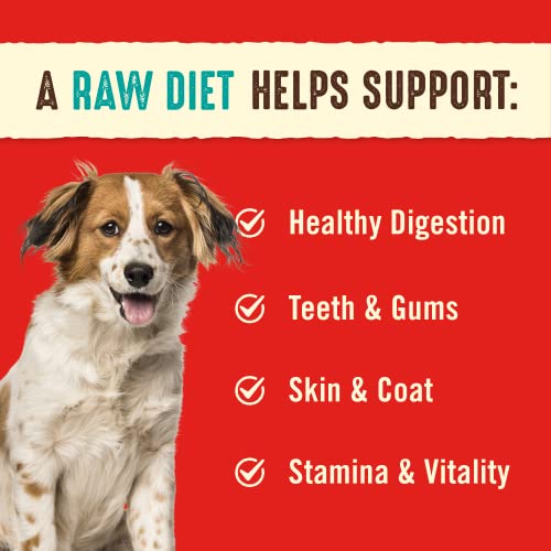  Stella & Chewy’s Freeze Dried Raw Dinner Patties – Grain Free Dog Food, Protein Rich Surf ‘N Turf Salmon & Beef Recipe – 14 Oz Bag