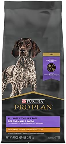  Purina Pro Plan High Calorie, High Protein Dry Dog Food, 30/20 Chicken & Rice Formula