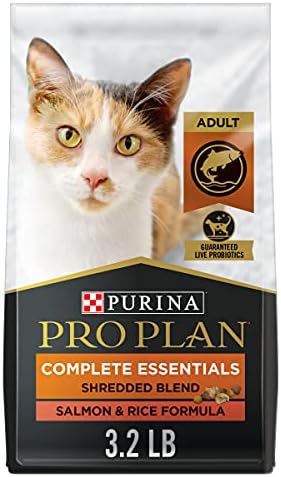  Purina Pro Plan High Protein Cat Food With Probiotics For Cats, Salmon And Rice Formula - 16 Lb. Bag