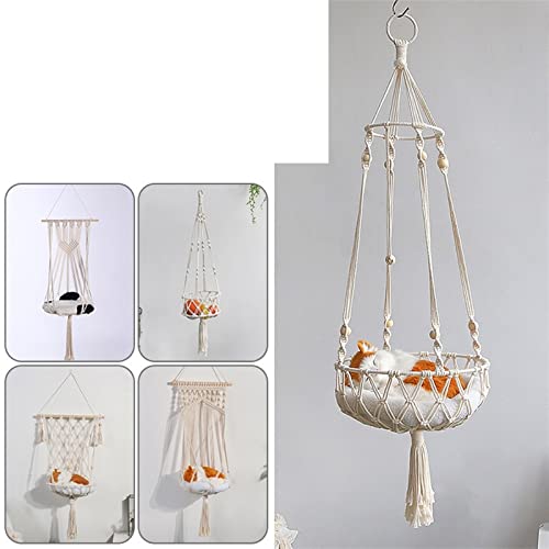  GAMIRA Pet Hammock Cat Hammock Hanging Swing Cat Bed Basket Cotton Padded Hammock Pet Cat Accessories Cat