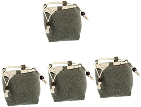 Iplusmile 4pcs Dog Snack Bag Pet Storage Organizer Poop Bag Dispenser Dog Food Small Dog Puppy Treat Pouch Dog Treat Dispenser Dog Treat Pouch Dog Training Treats Treat Container Dog Pouch