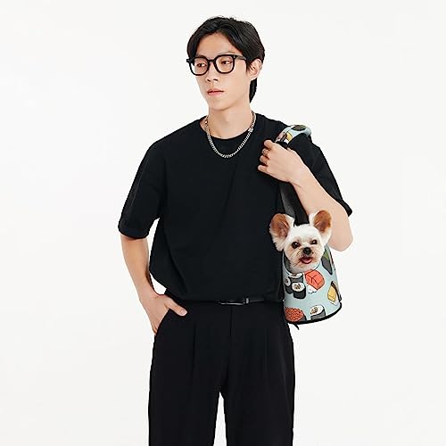  Pet Carrier For Small Dogs And Cats Kawaii Sushi Food Puppy Dog Carrier Purse Cat Carrier Bag Portable Pet Tote Bag
