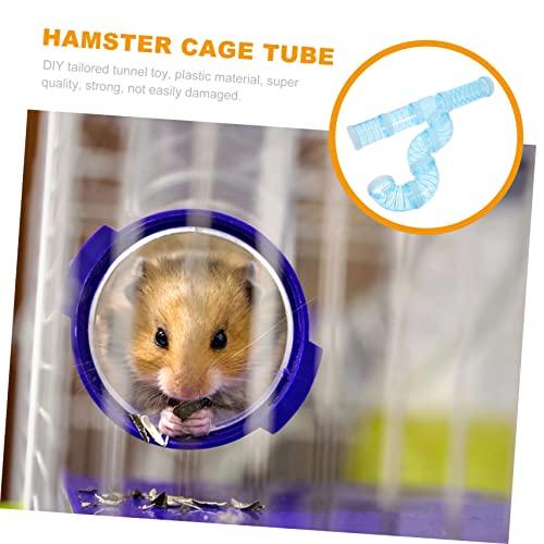  3 Sets Hamster Pipe Hamster Stuffed Animals Turtle Plushie Small Large Hamster Cage Hamster Pipe Plaything Hamster Hamster Adventure Pipe DIY External Pipes Hamster Man