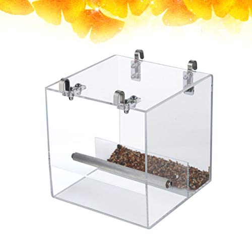  NOGRAX Pet Bird Supplies Creative Birds Food Water Dish Drinking Feeding Bowl Automatic Food Dish Parrot Feeder Cage Accessory Feeder
