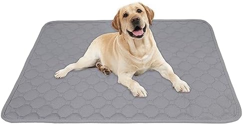  Petbuy Washable Reusable Dog Pee Pads 20”x 28”,Waterproof Non-Slip Potty Training Pads For Dogs And Cats Puppy,Fast Drying Travel Pet Pee Pads，Leak-Proof Cat Potty Pads