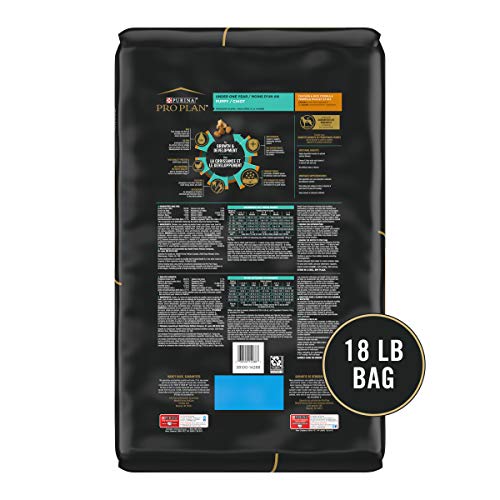  Purina Pro Plan High Protein Puppy Food Shredded Blend Chicken & Rice Formula - 18 Lb. Bag