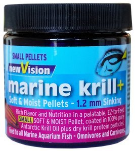  V2O Foods New Vision Marine Krill Plus Soft And Moist Pellets (2.8oz 1.2mm)