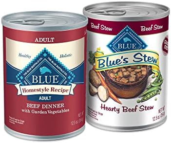  Blue Buffalo Homestyle Recipe Natural Adult Wet Dog Food, Turkey Meatloaf 12.5-oz Can (Pack Of 12)