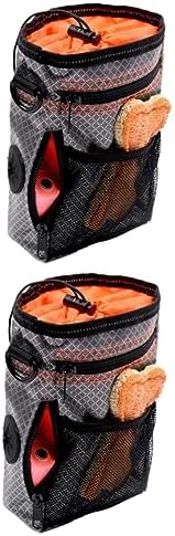  Mipcase Pet Treat Dispenser Container For Dog Food Containers For Food Wrist Trainer Travel Snack Container Travel Tote Bag Dog Snack Storage Bag Dog Food Carrier Pet Food Bag Tool Walker