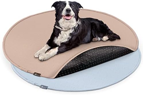  Paw Inspired Washable Pee Pads For Dogs | Reusable Puppy Pads | Waterproof Whelping Pads | Washable Training Pet Pads, Washable Potty Pads Extra Large Sizes (Round, 29" (2 Pack))