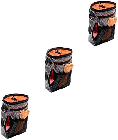  Mipcase Pet Treat Dispenser Container For Dog Food Containers For Food Wrist Trainer Travel Snack Container Travel Tote Bag Dog Snack Storage Bag Dog Food Carrier Pet Food Bag Tool Walker