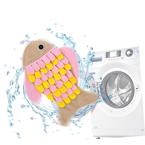  Pet Feeder Colorful Educational Detachable Sniff Portable Cat Smell Simulation Dog Pad Mat Cushion For Fish Pet Pet Slow Feeder