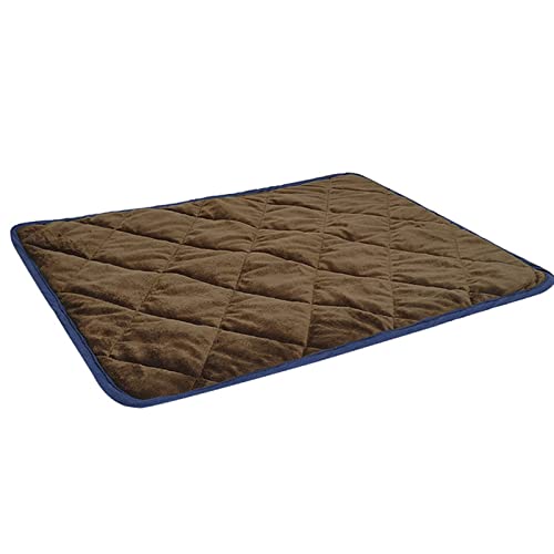  Pet Heating Pad Warm Self-Heating Storage Heating Pad For Cats And Dogs Waterproof Soft Heating Pads Mat Anti-Pet Scratch Indoor Warming Mat For Dogs Cats (Coffee)