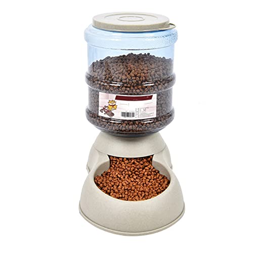  AYENCI Cat Automatic Water, 1Pc Detachable Pet Cat Dog Automatic Feeder Food Drink Animal Bowl Water Bowl Dispenser Pet Feeder Supplies (Color : Food Feeder)