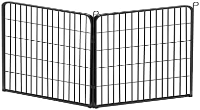  Jhsomdr 40" Outdoor Dog Fence Portable Dog Playpen For Small Medium Large Dogs, Dog Kennel Outdoor 28 Panels Pet Playpen Heavy Duty Dog Play Pens For Puppys Dog Fence For RV Camping