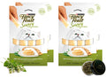  Shadowlish Fancy Feast Savory Purée Naturals In A Demi-Glace - Cat Treats Bundle With A Bonus Shadowlish Reusable Container Of Catnip